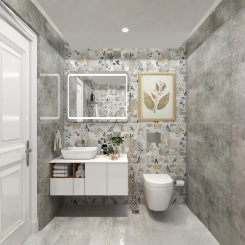 Obsidian Artistry artistic regular bathroom design
